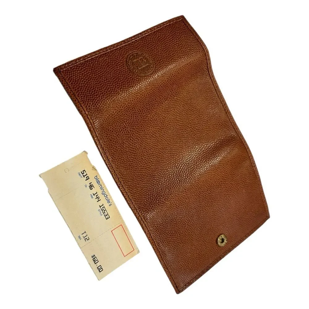 FENDI Vintage Grain Leather Key Holder